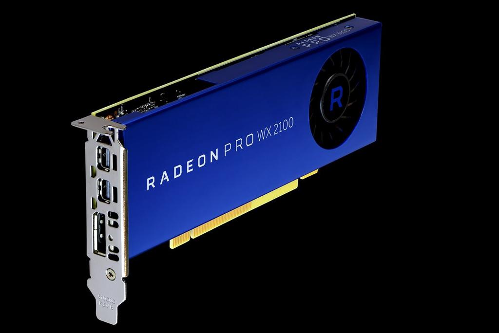 Affordable Enterprise-grade Graphics Solutions Radeon Pro WX 2100 Radeon Pro WX 3100 Radeon Pro WX 4100 The Radeon Pro WX 3100 and WX 2100 graphics cards are redefining entry-level workstation