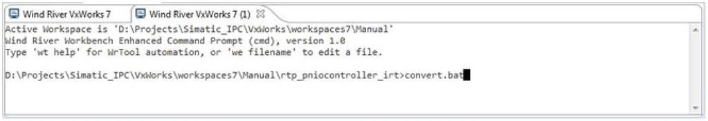If this is not the case, select "Project > Build Project" and compile the project. 9. Right-click the example project and select "Open Wind River VxWorks 7 Development Shell" from the shortcut menu.
