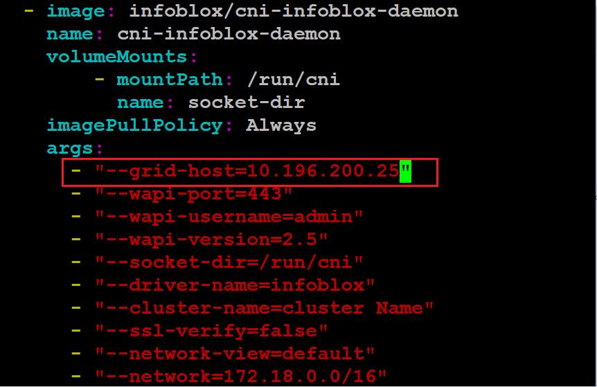 k8s folder has Infoblox IPAM plugin related files. We will modify some of these files to integrate Infoblox grid with the Kubernetes. 3.
