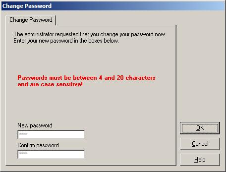 2 Security Features counts that have not been assigned a password, leave the Password field blank.