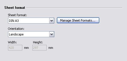 1 General/Sheet Format Area Environment/General Following settings can be made in this area: User interface language - changes need a application restart Save and restore layout during application