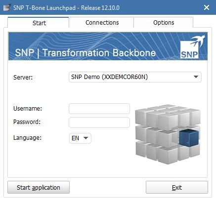 1 allows easy and high-performance access to the User Interface of SNP Transformation Backbone. 1. Download from the SNP Service Portal: http://service.snp.de/launchpad 2.