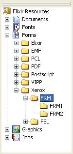 The physical folder is mapped to the virtual folders tree structure and a folder entry displays under the selected node. The folder is automatically named according to the selected resource format.