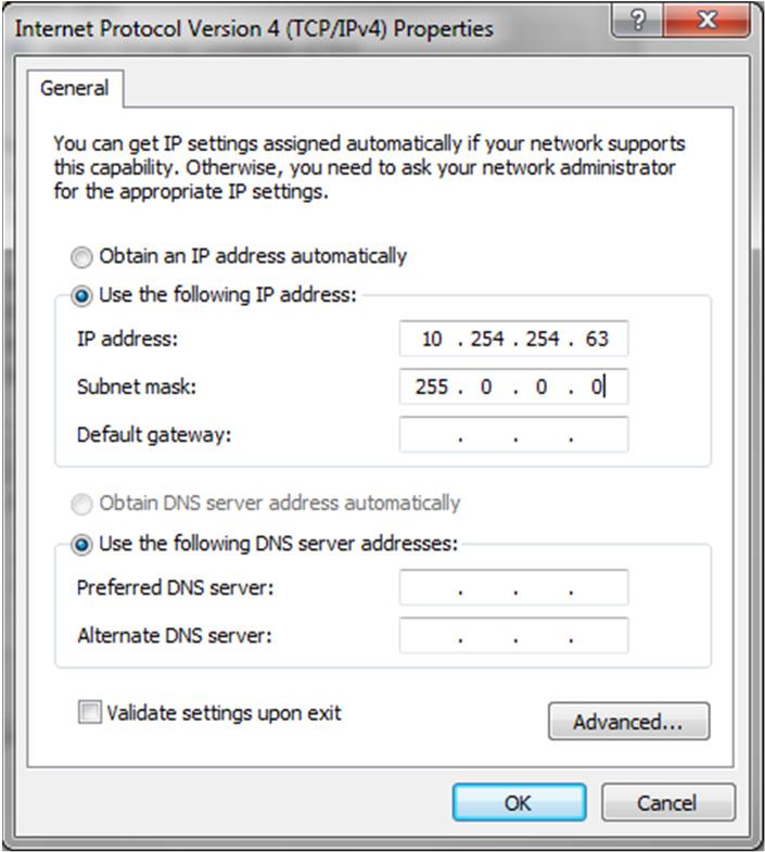 Windows PC IP settings 4.