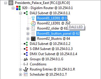 From the Devices View, highlight all relevant devices and drag into the correct group in the groups window.