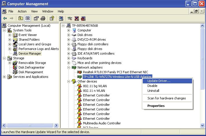 Figure 2-10 Device Manager 4.