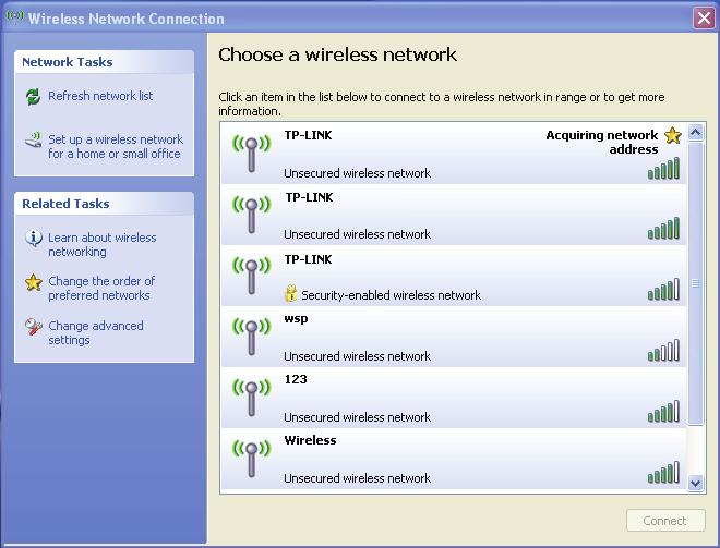 Figure 3-14 Acquiring network address 4.
