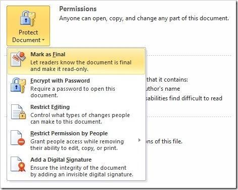 Sharing your work is easy as a click of the button and your document can be sent as a PDF or XPS in an email attachment or even be faxed right from Word.