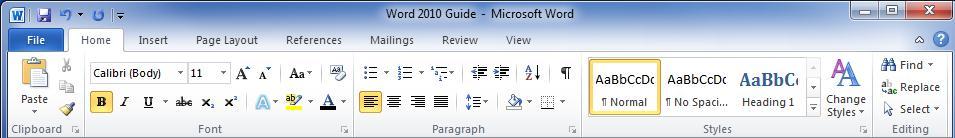 Chapter 3: Learning the Ribbon The Ribbon was designed to help make the Office applications easier to work with, and help users discover the rich features and capabilities of Office.