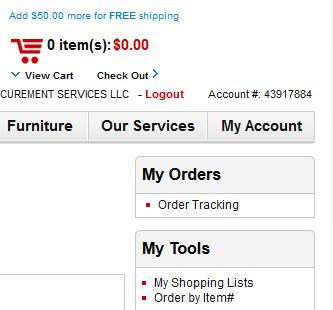 ORDER TRACKING To locate your order, use the Office Depot Order Tracking located in the Office Depot punchout. Enter the search criteria to locate your order.