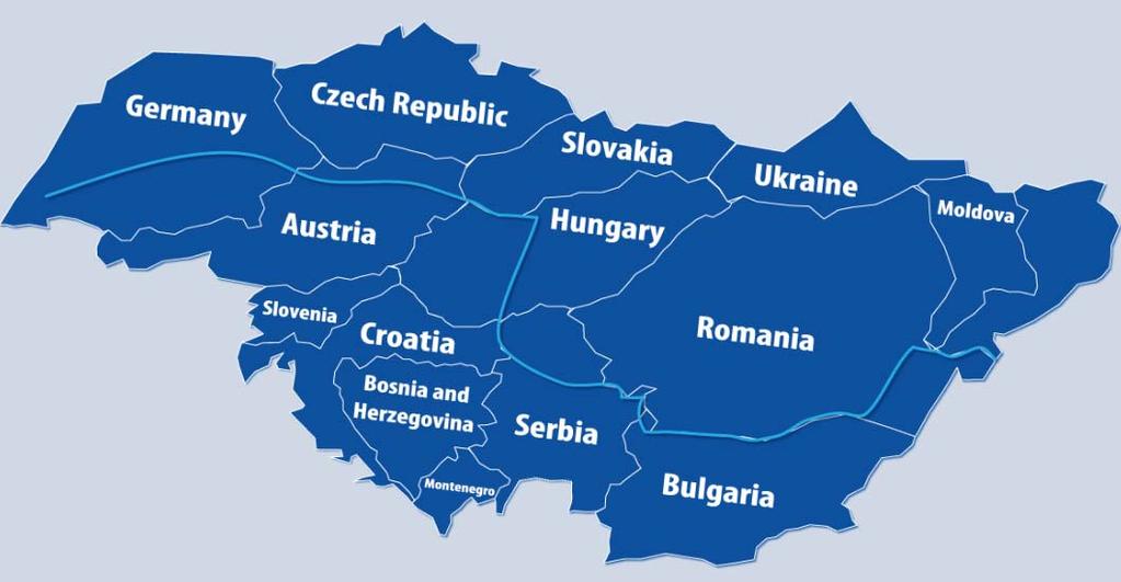 Motivation for regional cooperation Danube river region: 1/5 of EU territory Cultural diversity => 14