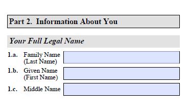 Enter your name as it appears on your most recent I-20 or DS-2019 (this is based on