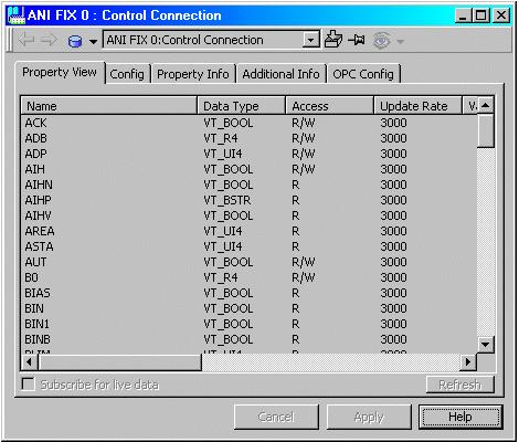 Section 4 Control Object Type Definition CCAs CCAs Each Symphony DCI Module Object Type has an OPC CCA. The CCA lists all of the DBA accessible atoms as properties of the Aspect.
