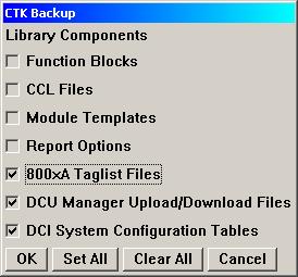 Function Section 6 Backup And Restore Function Many of the files and internal tables used in version 5.