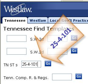 Checkpoint 6: Try using the Template to find Tennessee Court Case 207 S.W.3d 279.