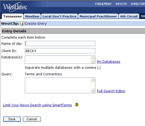 You will see the Create Entry form, as seen in Figure 5.5. Figure 5.5 5.