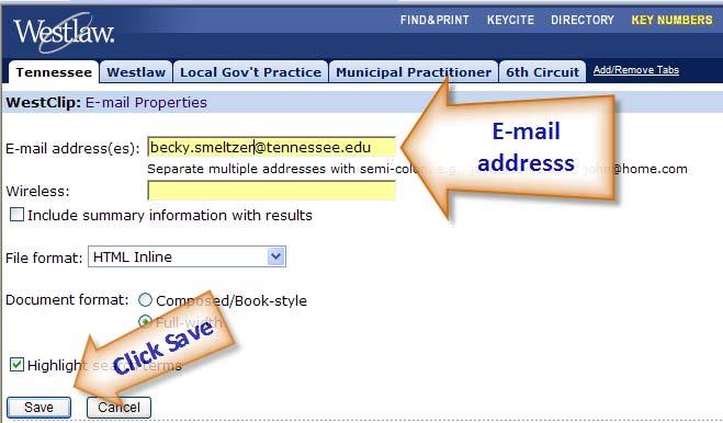 11. Click on the Properties button next to E mail. Figure 5.