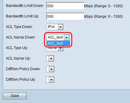 IPv6 The ACL examines IPv6 packets for matches to the ACL rules. MAC The ACL examines Layer 2 frames for matches to the ACL rules. Step 8.