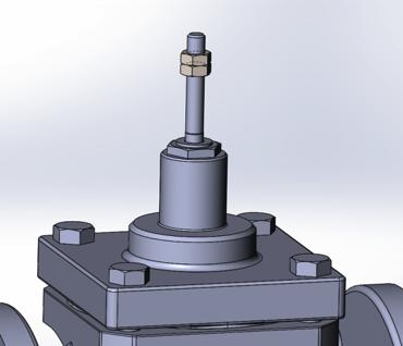 1: Drive coupling upwards by hand 2: Position Jam nuts as per reference drawing and lock nuts together. *(H) Valve Height *(H) Number of Jam Nuts 18E 3.