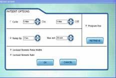Bionic Navigator 1.2 Software Guide Click [Next] to advance to Remote Control, and save the newly created stimulation program onto the patient s Stimulator/Remote Control.