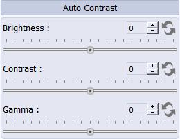 Alternatively, you could enter the values for the parameters in the value boxes above the respective sliders.