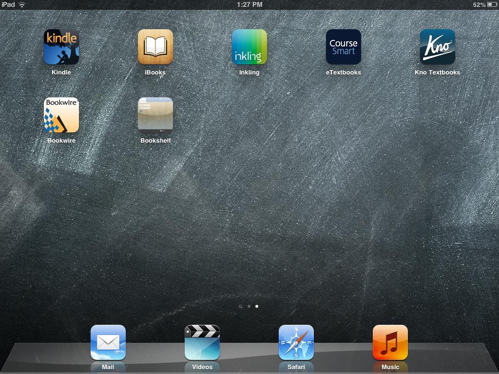 Adding A Home Screen Icon to ipad The ipad will create a new icon on the first available page You can