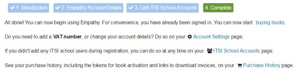 3. Link ITSI School Accounts This is where you link yourself to your child/children and their respective school(s) using the username and password which the school has supplied you/your child with.