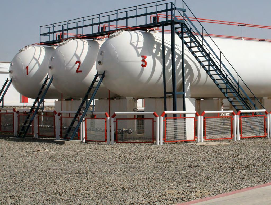 Central Gas Installation Works providing Liquefied Petroleum Gas (LPG), Natural Gas (NG) and Synthetic Gas (SNG) to any