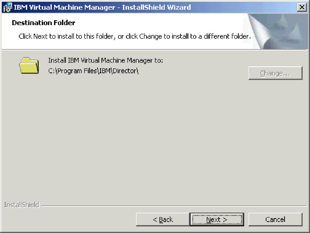 Note: You can select only those installation types that are applicable for the system on which you are installing VMM.