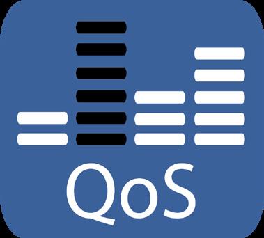11. Application Prioritization Quality of Service (QoS) is a feature that allows for the prioritization of certain traffic, applications, ports or MAC