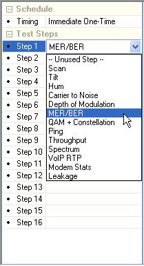 Configuring Non-Modem Tests To configure the non-modem tests of the macro, perform the following steps; 1.