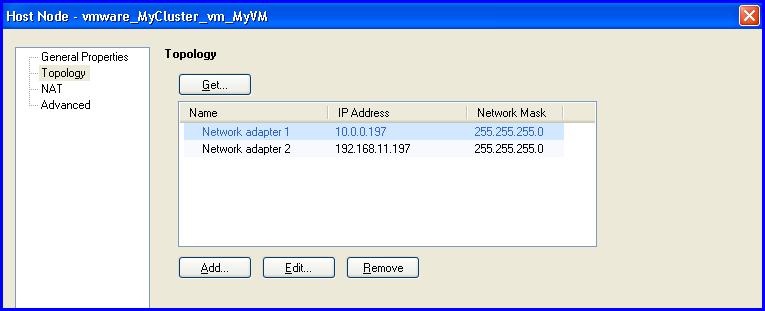 Configuring Hypervisor Mode b) Enter the IP address and net mask in the appropriate fields. 6. Install the policy.