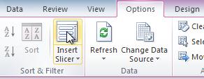 Select any cell in your PivotTable.