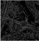 The results of Robert s edge detection operator as applied to road test images,