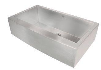 Chef Pro Stainless Steel Sinks 1 3/8"