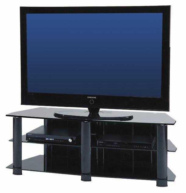 Overall size: 1375W x 450D x 480H TV weight capacity: 100 kgs Broadwater 1350 with drawers Model No EN360 The ultimate site n sound console.