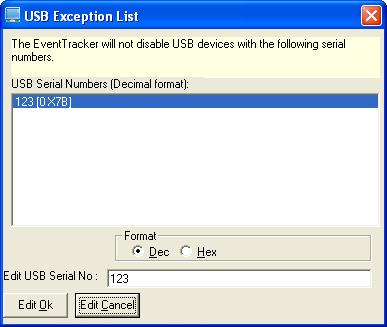 5. Select a serial number in the list and then click Edit to edit the serial number. Figure 34 6.