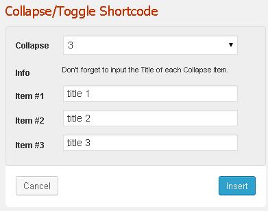 Pricing table shortcode You ll find the pricing table shortcode menu under the misc dropdown in the shorcode icon.