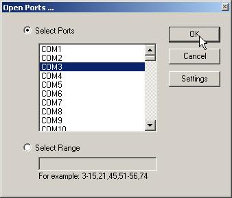Using Test Terminal to Test a Port 2. From the Start menu, select Programs > Comtrol > Utilities > Test Terminal (WCom2). 3.