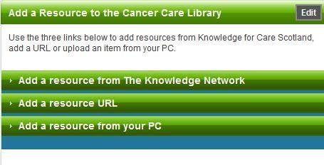 8. Resource library All resources added to the community via widgets are stored in the community resource library and are available to everyone who comes to the website.