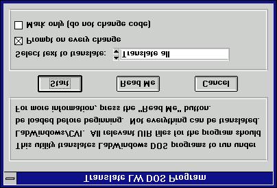 Converting LabWindows for DOS Applications Chapter 12 Other fonts automatically convert to NIEditor or NIApp provided by LabWindows/CVI. You are free to change any text on the.