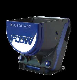 Flow Hopper Innovative through Hole Hopper Through hole hopper, suitable for various uses such as gaming, vending, parking and change machines.