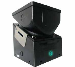 Cube MK11 Hopper The Ideal Coin or Token Dispensing Unit Suitable for high payout speed dispensing (up to 400 coins per minute) and caracterized by a standard capacity of 350 coins (Ø 24 mm).