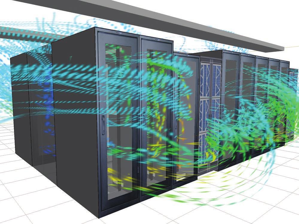Software integration with thermal, power, and asset management tools allow the assessment of current data center performance, identification of inefficiencies, testing of new design concepts, and