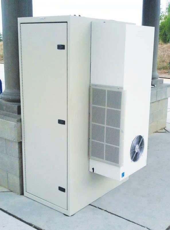 Variable cooling technology is able to handle immediate cooling needs while increased cooling capacity can be reached when neighboring enclosures become denser.