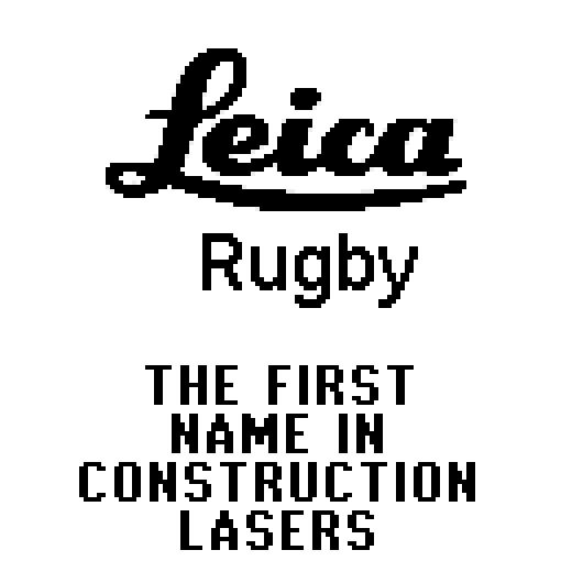 the Leica welcome screen, the customer name screen and the information screen.