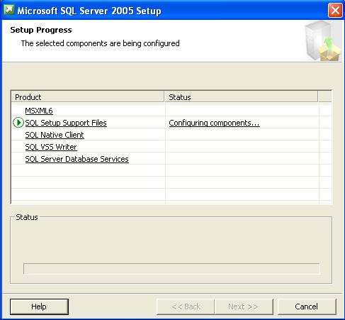 5.1 Step 1 Install Microsoft SQL Server If you want to use the INTEG Instance of Microsoft SQL Server 2005 Express Edition with the JNIOR Data Collector, then click on the Install INTEG SQL Instance