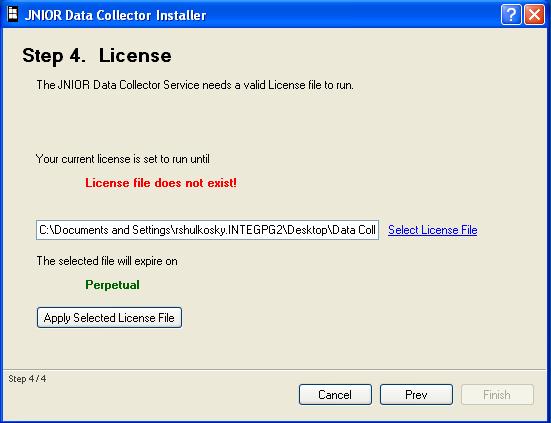 If you are installing a trial version, then your license will be set to expire on a certain calendar day. Please save the license file (license.