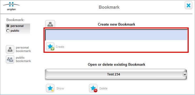 BOOKMARKS Bookmarks are links to your reports. You can create, open, delete, or share bookmarks.