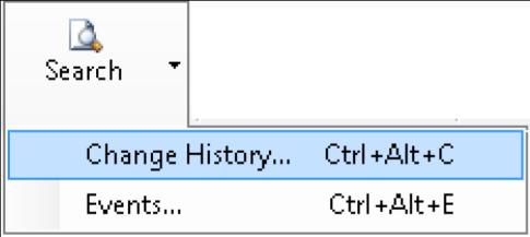 3.3 Search Reports 3.3.1 How to Search Change History?